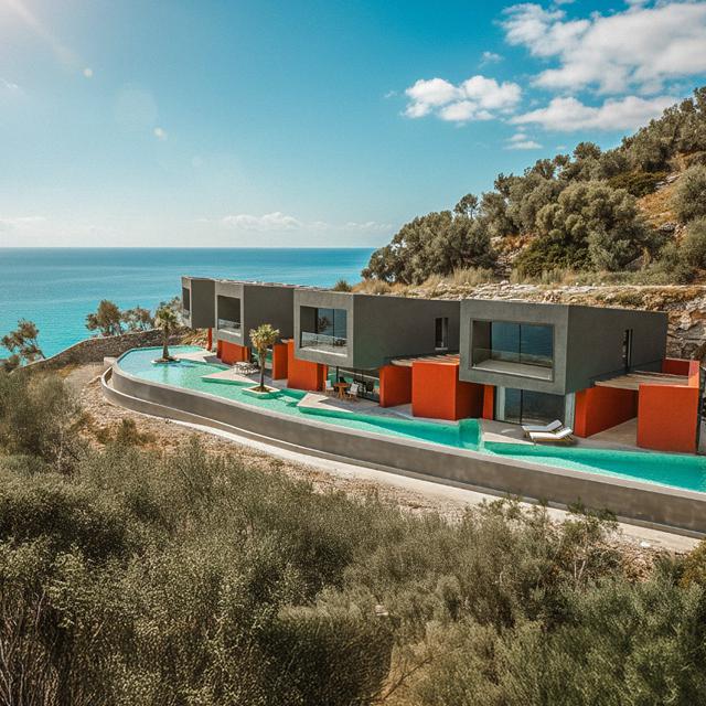 River Villas Plomari — hoofdfoto