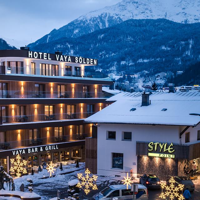 VAYA Hotel Sölden - Gletsjerskiën