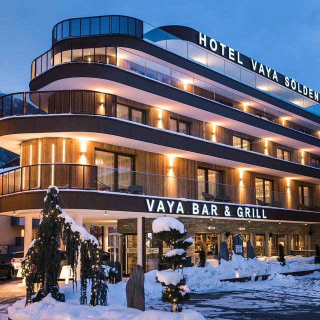 VAYA Hotel Sölden - Gletsjerskiën