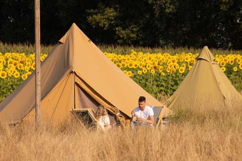 Pop-up glamping: Buurvrouws' Belltentje | 2-4 pers.