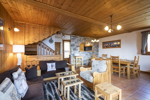 LA ROSIERE Chalet Kandahar Le Kitz C712 Chalet 7 pièces 12 personnes