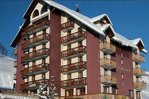 Hotel Mont Corbier - kamer en ontbijt