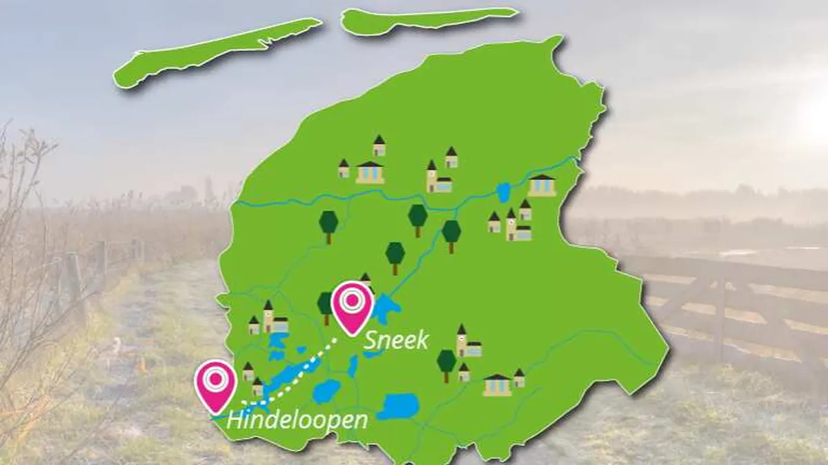 Fietsvakantie 7 Friese steden — hoofdfoto