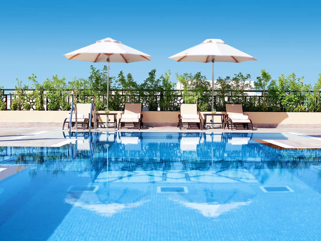 Mövenpick Hotel Appartementen Al Mamzar Dubai — hoofdfoto