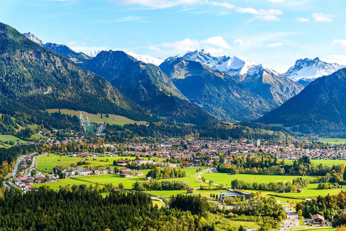 Ontdek het Zuidwesten van Beieren vanuit Fischen im Allgäu — hoofdfoto