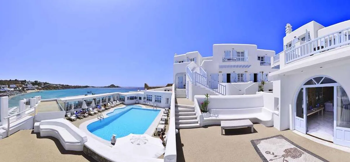 Petinos Beach Hotel — hoofdfoto