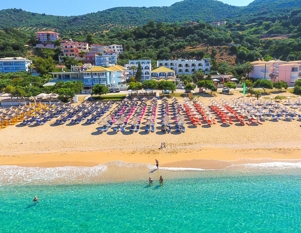 Appartementen Vrachos Beach — hoofdfoto