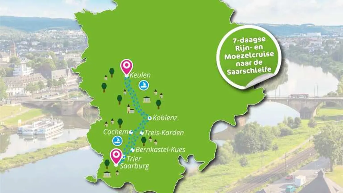 7 dagen Rijn- en Moezelcruise - Naar de Saarschleife — hoofdfoto