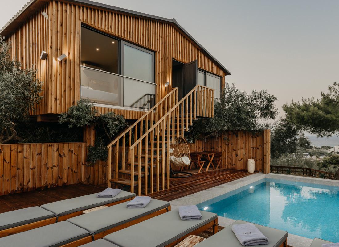Zante Calinica Treehouse Suites with Private Pool — hoofdfoto