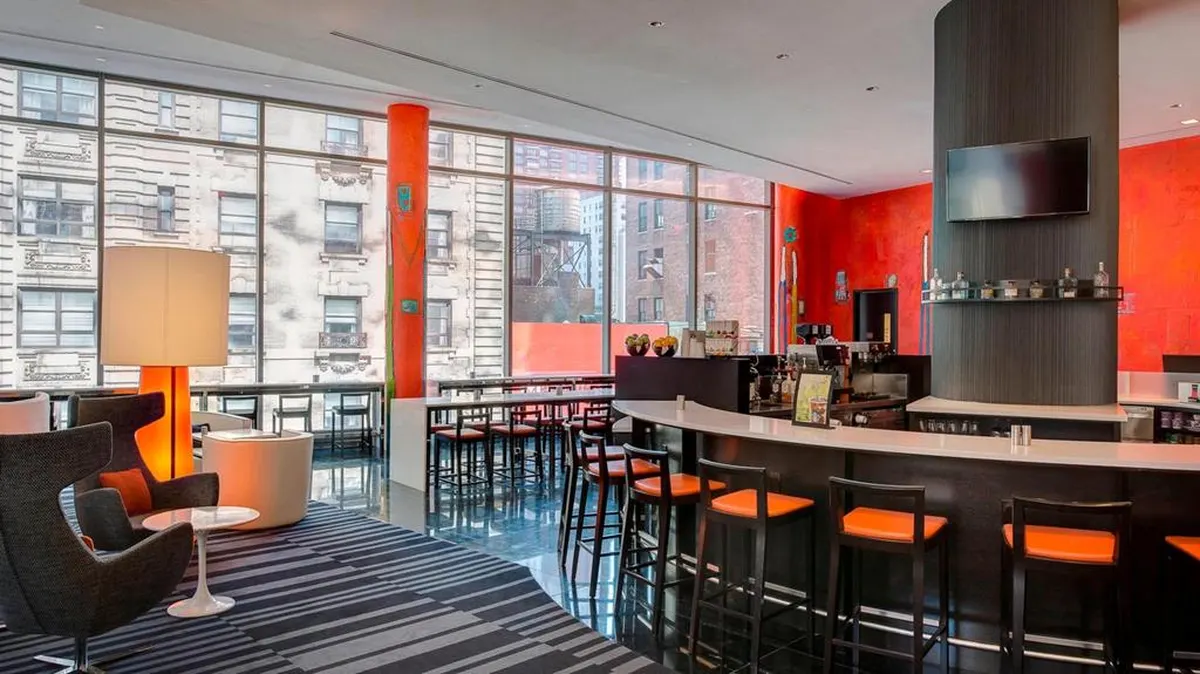 Courtyard New York Manhattan Central Park — hoofdfoto