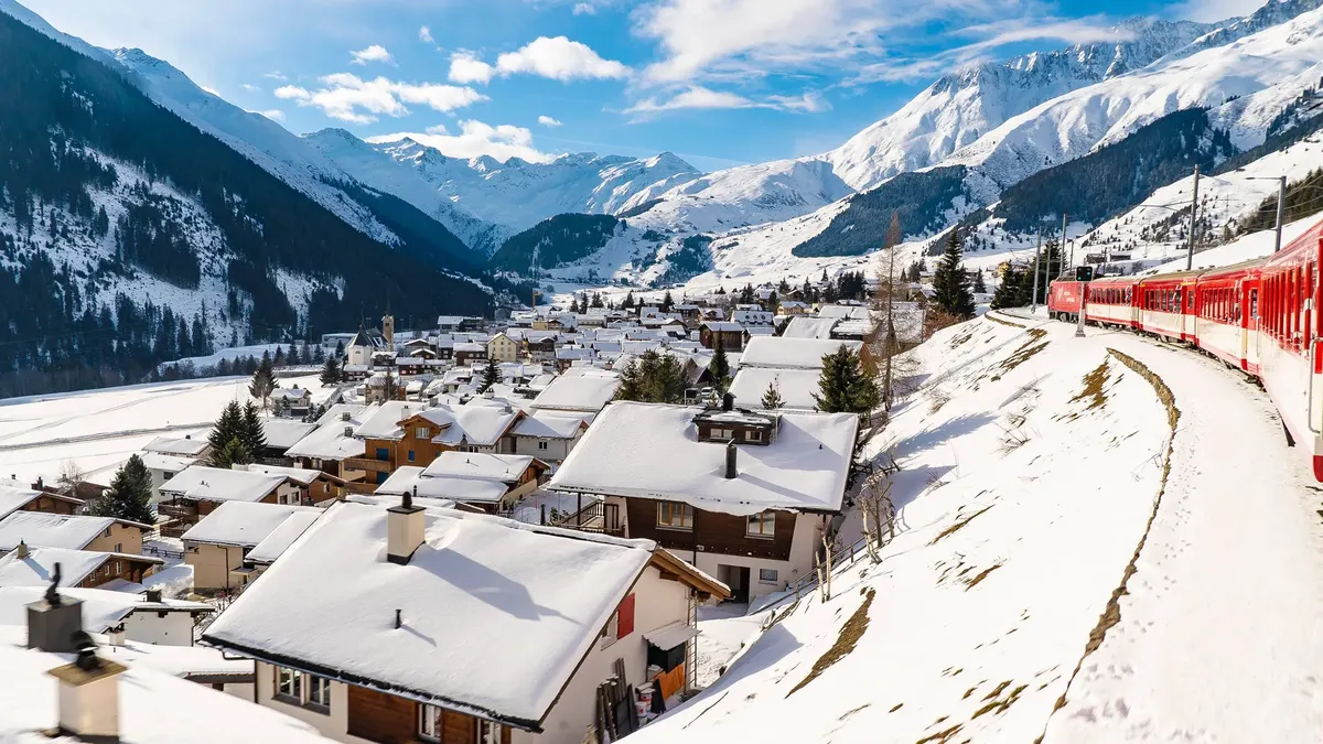 Kerst met de Glacier- en Bernina Express — hoofdfoto
