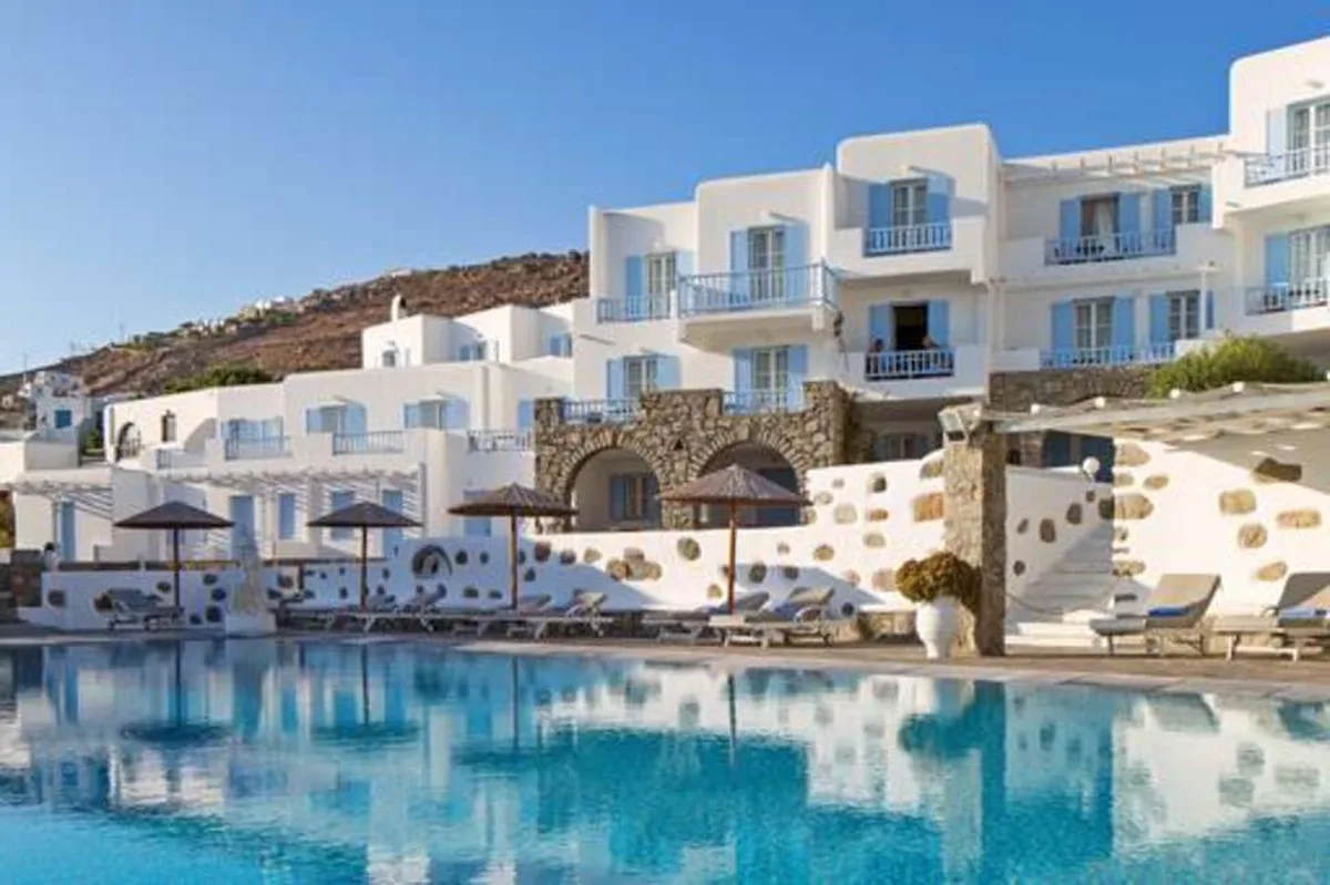 Manoulas Mykonos Beach Resort — hoofdfoto