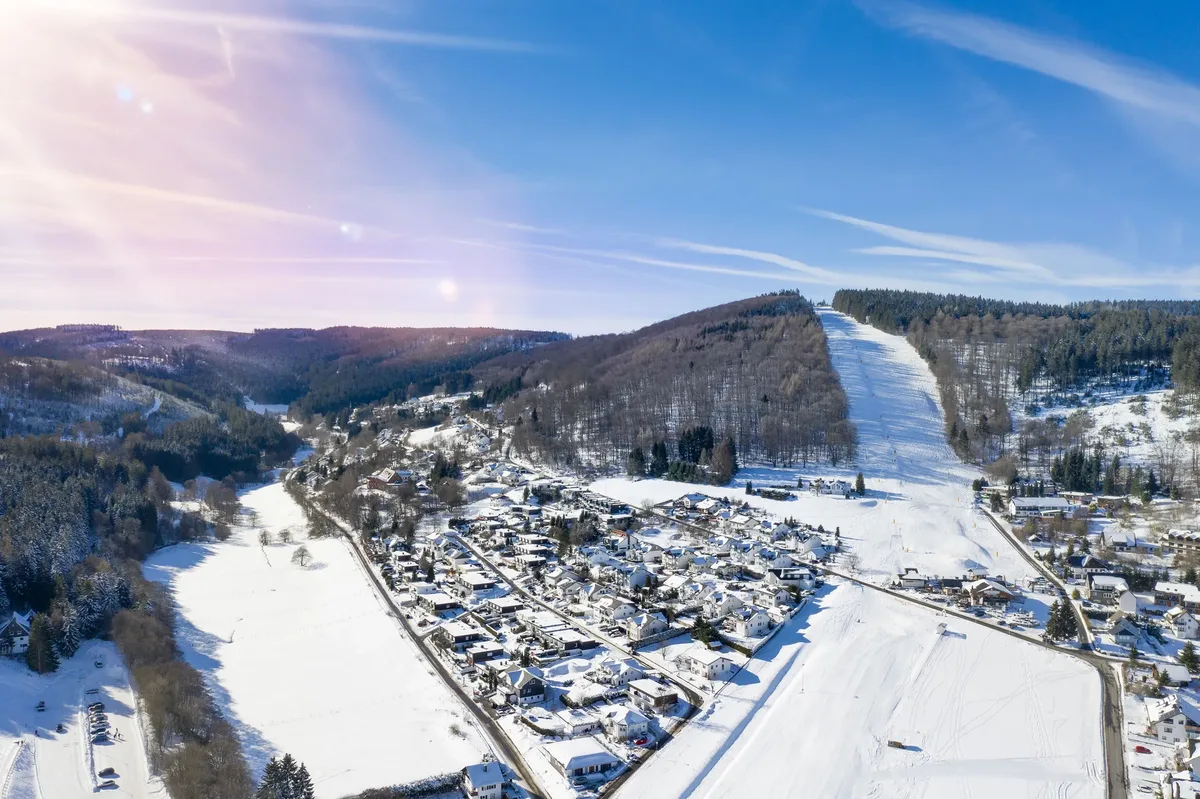 Kerst in het Sauerland, Diemelsee — hoofdfoto