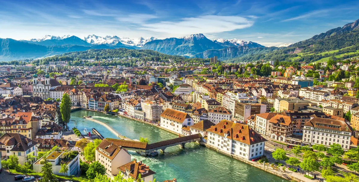 Ontdek het Meer van Luzern, de Rigi en Pilatus vanuit Luzern-Kriens — hoofdfoto