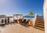 Terrasse Hotel Playa Del Carmen foto 3
