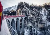 Winter met de Glacier- en Bernina Express foto 2