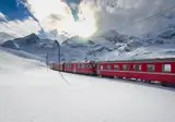 Winter met de Glacier- en Bernina Express foto 2