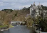 Kerstsfeer in de Belgische Ardennen, Houffalize foto 9