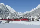 Winter met de Glacier- en Bernina Express foto 14