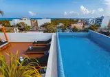 Terrasse Hotel Playa Del Carmen foto 30