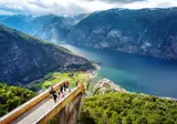 Bergen en fjorden foto 1