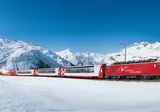 Winter met de Glacier- en Bernina Express foto 12