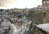 Kerstsfeer in de Belgische Ardennen, Houffalize foto 4
