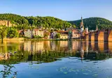 Over de Rijn naar Mannheim 'Heidelberg aan de Neckar' foto 16