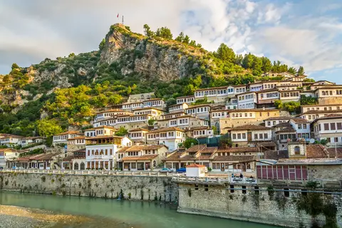 Albanië op het gemak in Albanië
