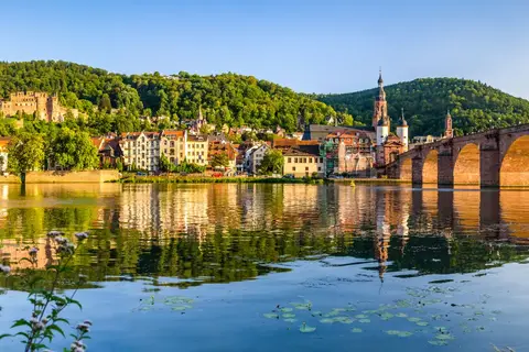 Over de Rijn naar Mannheim 'Heidelberg aan de Neckar' in Rijn — foto 16