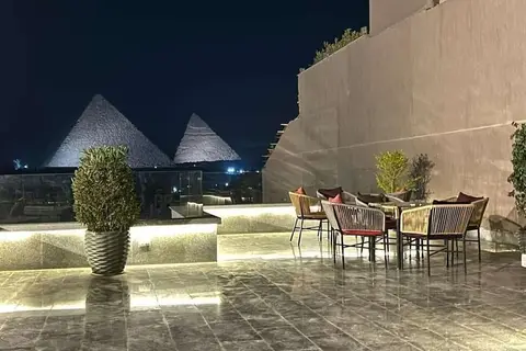 Pyramid Front Hotel in كفرة نصار — foto 10