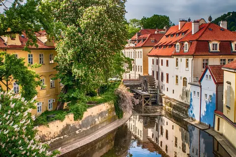 Archibald at the Charles Bridge in Praag — foto 16