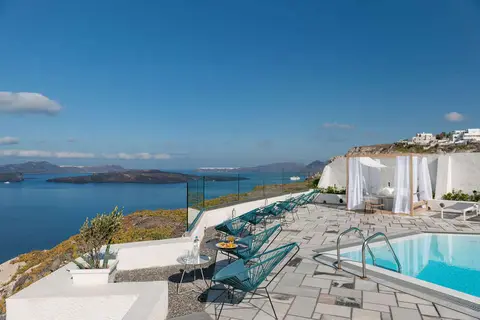 Calderas Dolphin Suites in Hemera Holiday Home villa on Santorini, foto 13