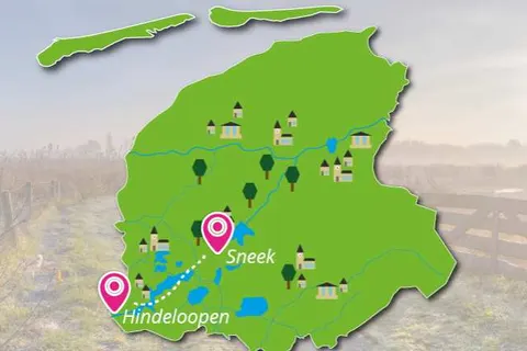 Fietsvakantie 7 Friese steden foto 1