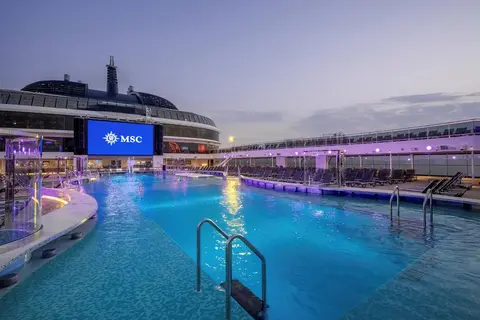 15 dg cruise Caribische Zee MSC World Europa in Cedar Grove, foto 5