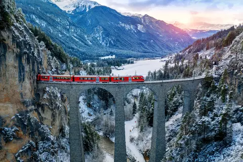 Kerst met de Glacier- en Bernina Express in Zwitserland — foto 9