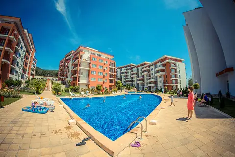 Panorama Fort Beach in Свети Влас — foto 11