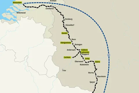 Vierlandencruise Dalvaart Rijn en Moezel foto 4