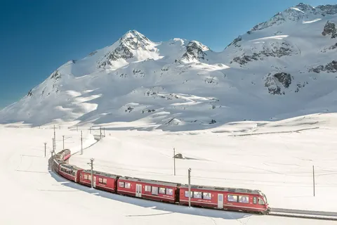 Kerst met de Glacier- en Bernina Express foto 4