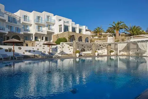 Manoulas Mykonos Beach Resort in Άγιος Ιωάννης Διακόφτης — foto 2