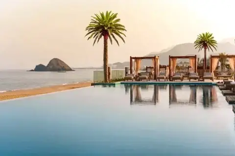 Naama Beach Villas & Spa in Al Aqah - العقة
