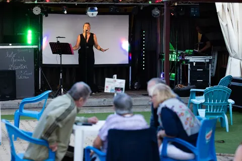 Camping La Foret Lahitte foto 4