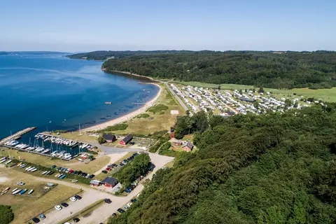 Rosenvold Strand Camping in Stouby