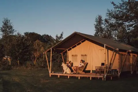 Vodatent Charmecamping Domaine Bleu Celeste in Valigny, foto 3