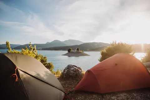 Camping La Presqu île Serre-ponçon foto 4