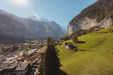 Camping Jungfrau in Lauterbrunnen