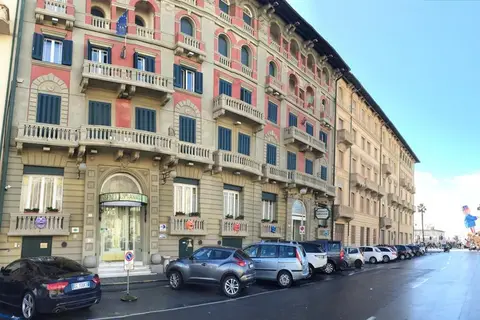Esplanade in Viareggio