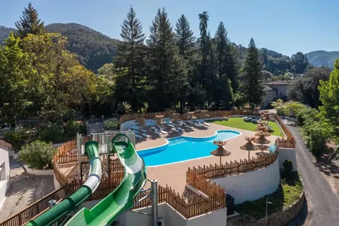 Camping Château De L Hom foto 2