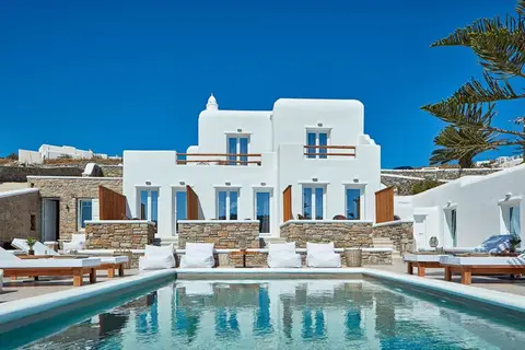 Mykonos Waves Beach House in Ornos