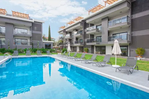 A Hotel Side in Manavgat
